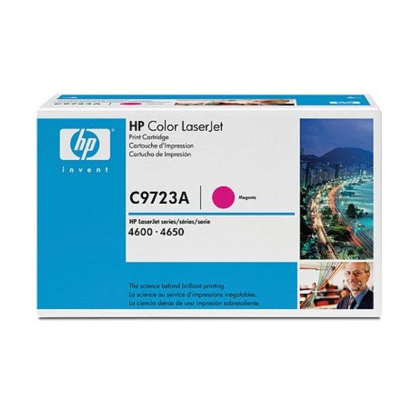 Toner HP C9723A (641A), purpurová (magenta), originál