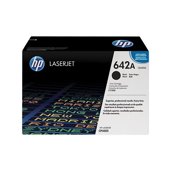 Toner HP CB400A (642A), čierna (black), originál