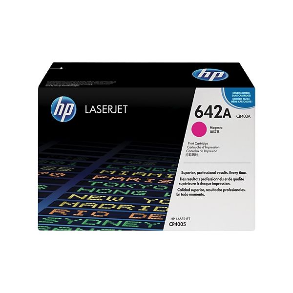 Toner HP CB403A (642A), purpurová (magenta), originál