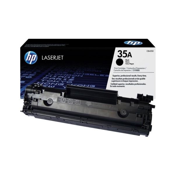 Toner HP CB435A (35A), čierna (black), originál