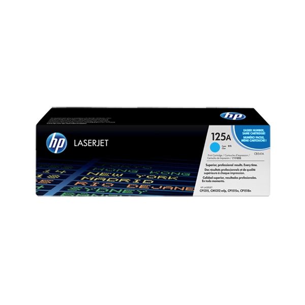 Toner HP CB541A (125A), azúrová (cyan), originál