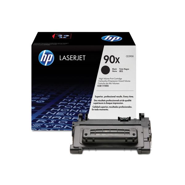 Toner HP CE390X (90X), čierna (black), originál