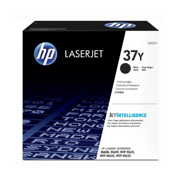 Toner HP 37Y, CF237Y, čierna (black), originál