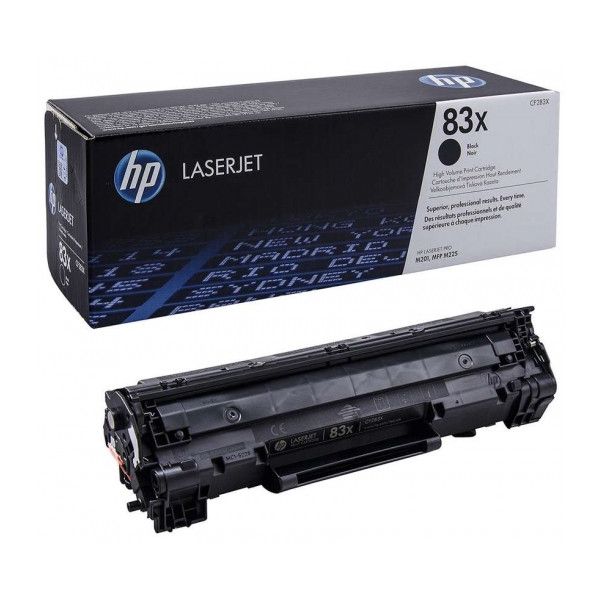 Toner HP CF283X (83X), čierna (black), originál