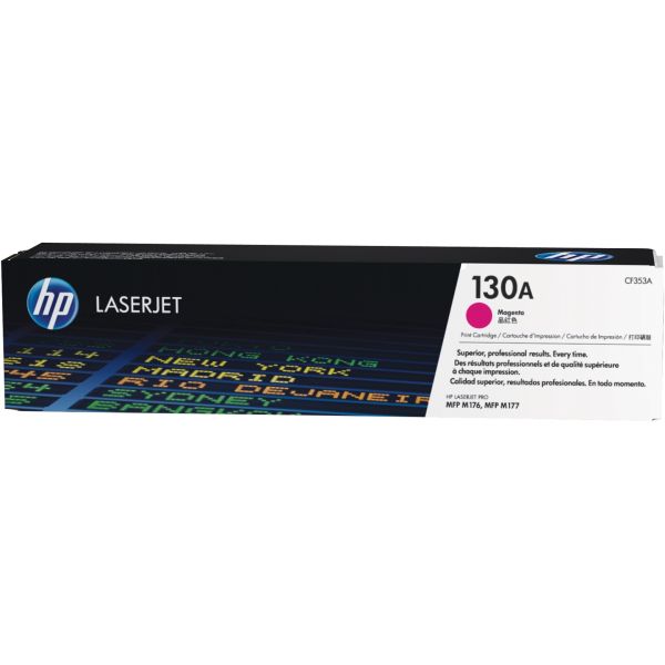 Toner HP CF353A (130A), purpurová (magenta), originál