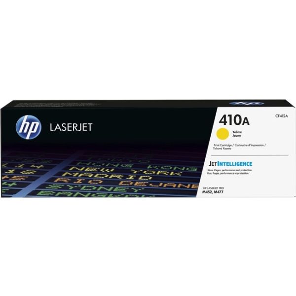 Toner HP CF412A (410A), žltá (yellow), originál