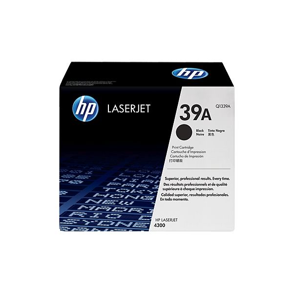 Toner HP Q1339A (39A), čierna (black), originál