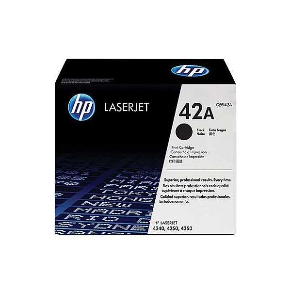 Toner HP Q5942A (42A), čierna (black), originál