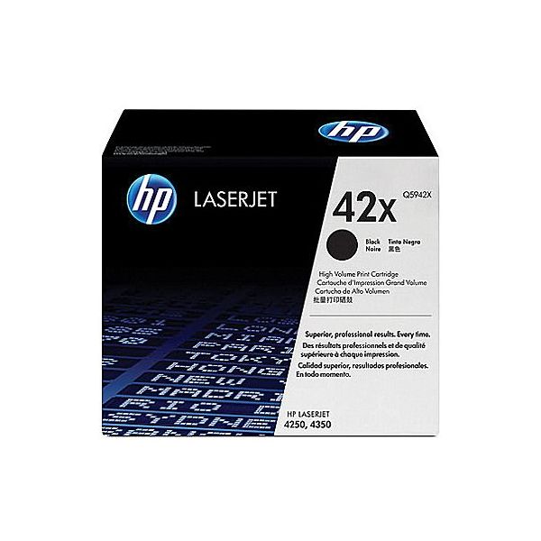Toner HP Q5942X (42X), čierna (black), originál