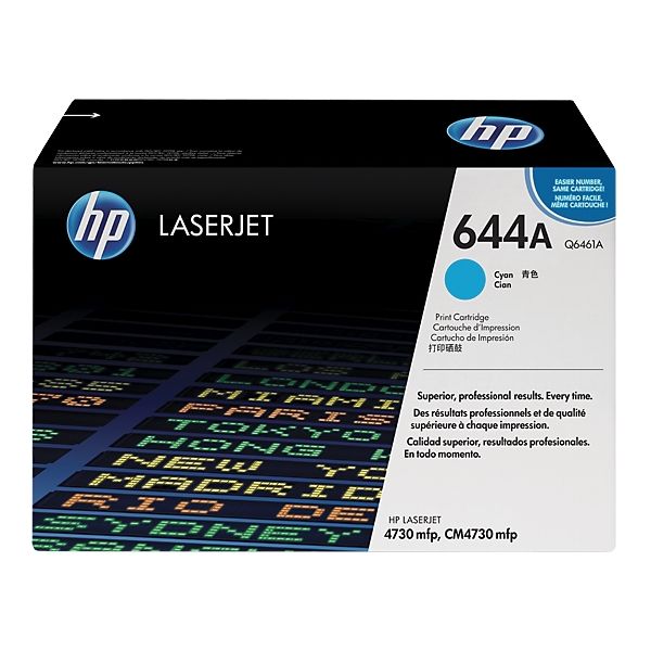 Toner HP Q6461A (644A), azúrová (cyan), originál