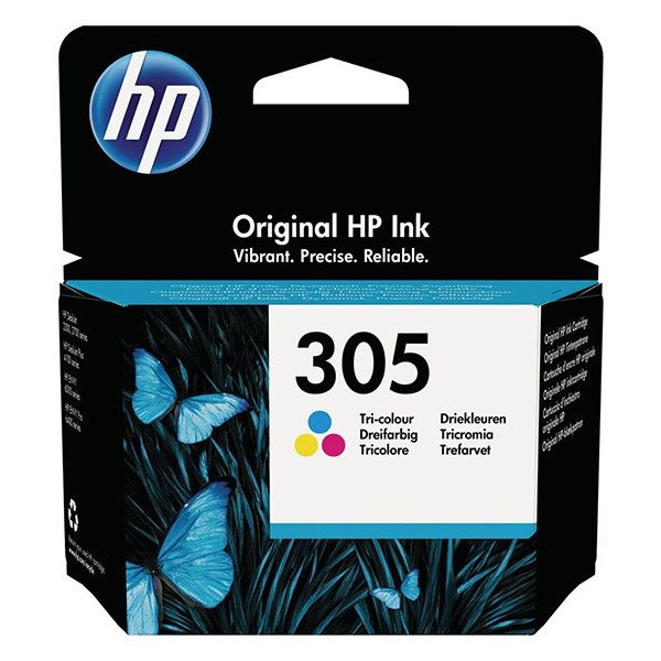Cartridge HP 305, 3YM60AE, farebná (tricolor), originál