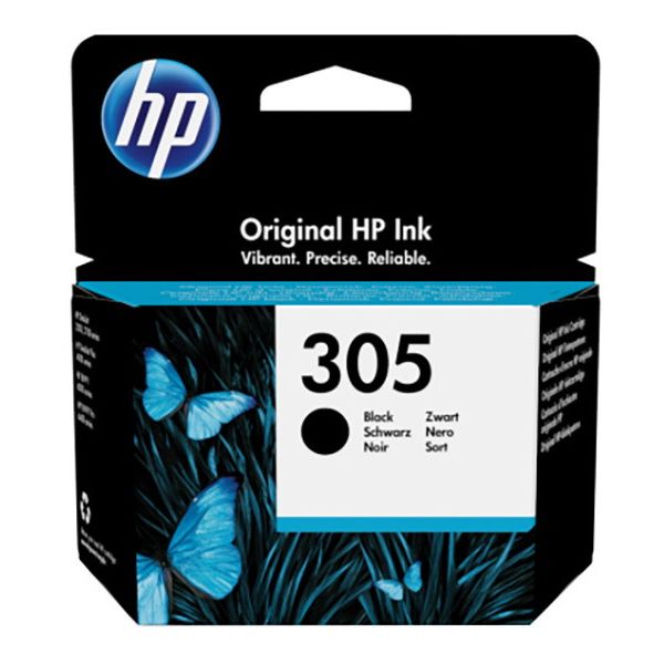 Cartridge HP 305, 3YM61AE, čierna (black), originál