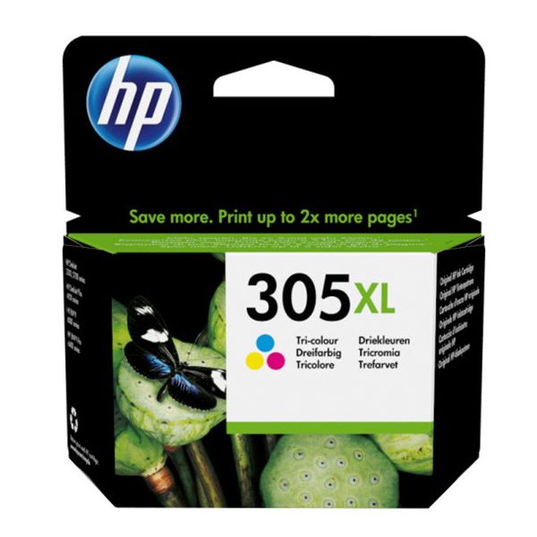 Cartridge HP 305 XL, 3YM63AE, farebná (tricolor), originál