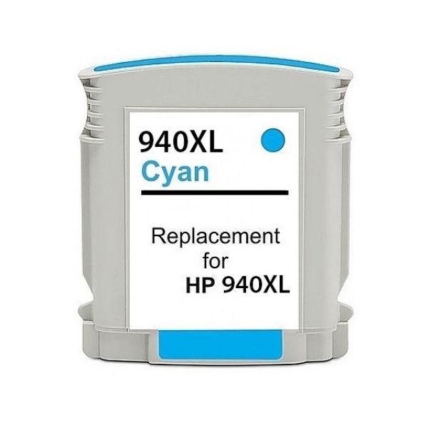 Cartridge HP 940 XL (C4907AE), azúrová (cyan), alternatívny