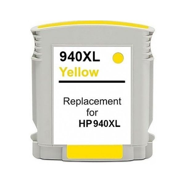 Cartridge HP 940 XL (C4909AE), žltá (yellow), alternatívny