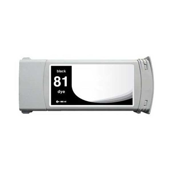 Cartridge HP 81 (C4930A), čierna (black), alternatívny