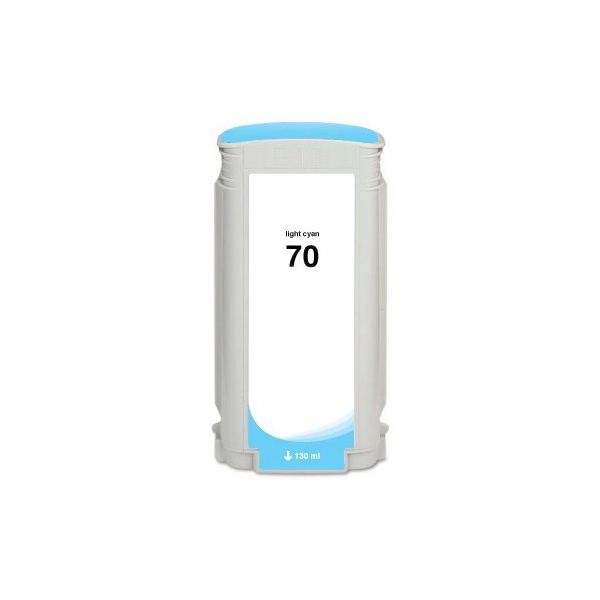 Cartridge HP 70 (C9390A), svetlá azúrová (light cyan), alternatívny