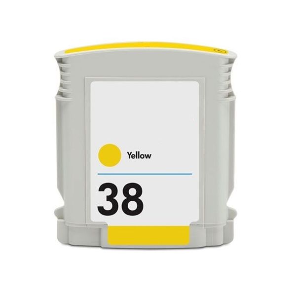 Cartridge HP 38 (C9417A), žltá (yellow), alternatívny