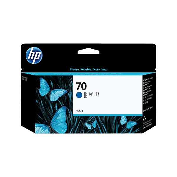 Cartridge HP 70 (C9458A), modrá (blue), originál