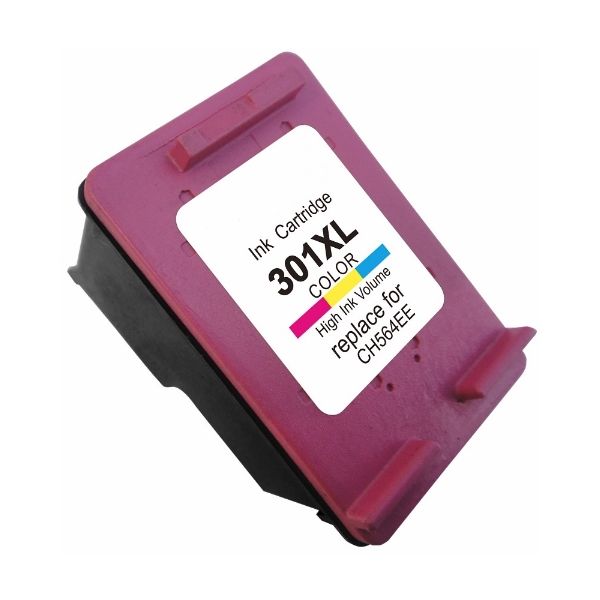 Cartridge HP 301 XL (CH564EE), farebná (tricolor), alternatívny