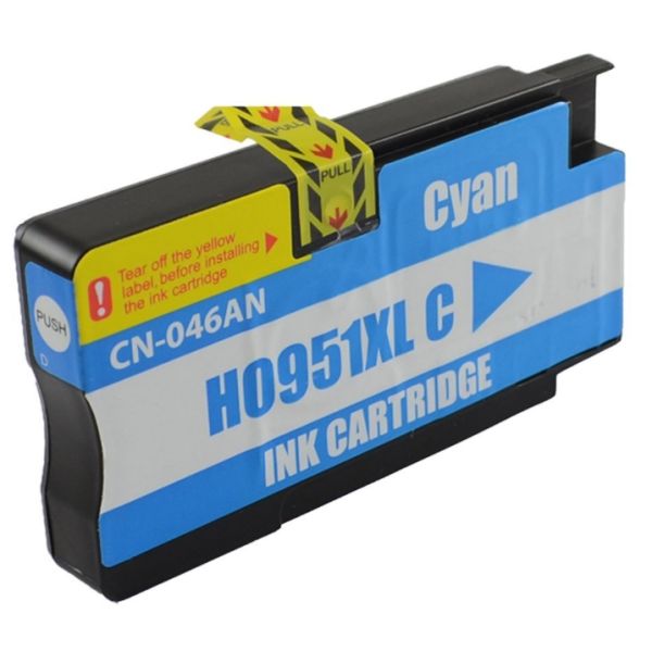 Cartridge HP 951 XL (CN046AE), azúrová (cyan), alternatívny