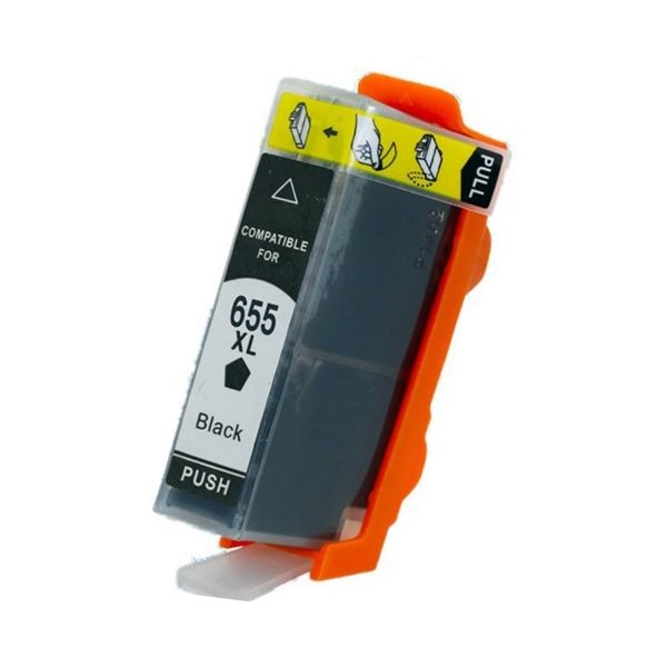 Cartridge HP 655 (CZ109AE), čierna (black), alternatívny