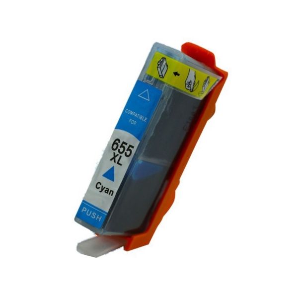 Cartridge HP 655 (CZ110AE), azúrová (cyan), alternatívny