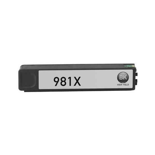 Cartridge HP 981X, L0R12A, čierna (black), alternatívny