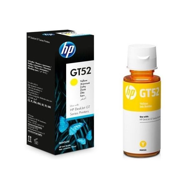 Cartridge HP GT52 (M0H56AE), žltá (yellow), originál