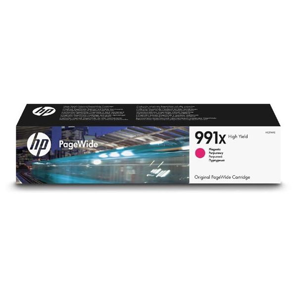 Cartridge HP 991X, M0J94AE, purpurová (magenta), originál