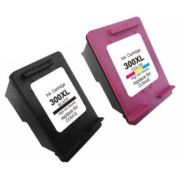 Cartridge HP 300 XL, čierna, farebná, dvojbalenie, multipack, alternatívny