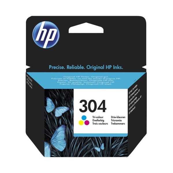 Cartridge HP 304 (N9K05AE), farebná (tricolor), originál