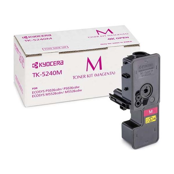 Toner Kyocera TK-5240M, 1T02R7BNL0, purpurová (magenta), originál