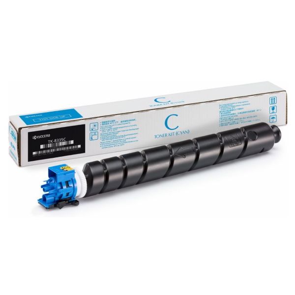 Toner Kyocera TK-8335C, TK8335C, 1T02RLCNL0, azúrová (cyan), originál