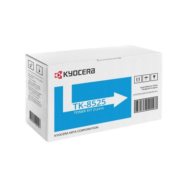 Toner Kyocera TK-8525C, 1T02RMCNL0, azúrová (cyan), originál