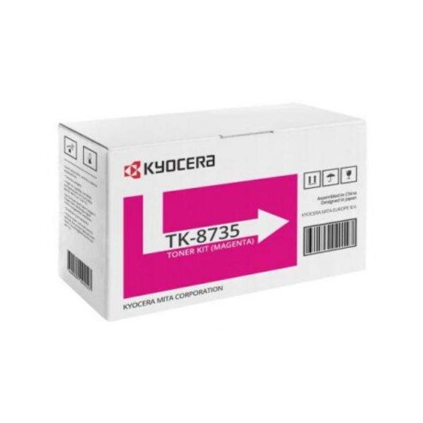 Toner Kyocera TK-8735M, 1T02XNBNL0, purpurová (magenta), originál