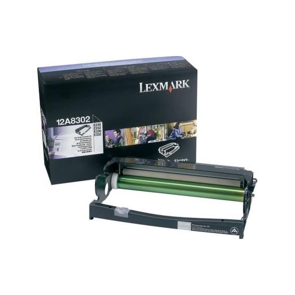 Optická jednotka Lexmark 12A8302 (E230, E240, E330, E340), čierna (black), originál