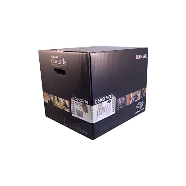 Optická jednotka Lexmark C540X74G (C540, C543, C544, X543, X544), CMYK, štvorbalenie, developer, multipack, originál