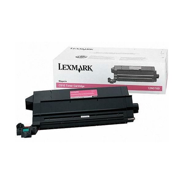 Toner Lexmark 12N0769 (C910,C912), purpurová (magenta), originál