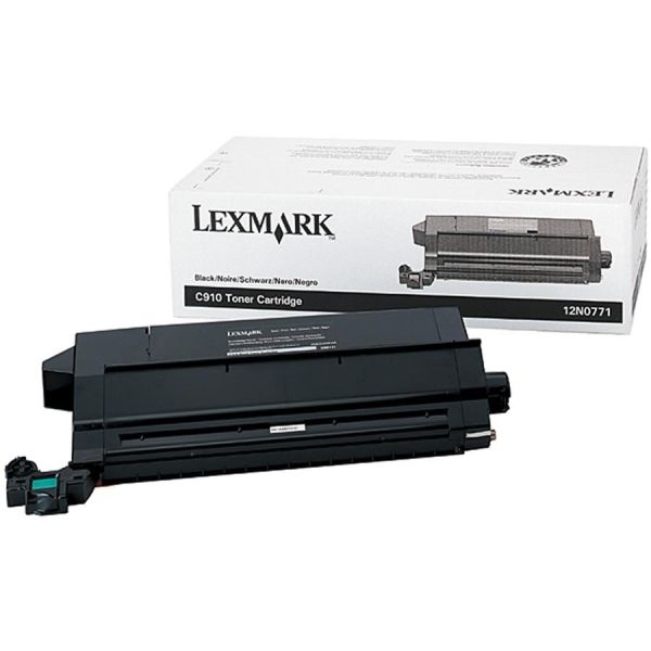 Toner Lexmark 12N0771 (C910,C912), čierna (black), originál