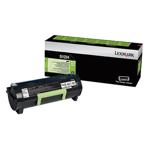 Toner Lexmark 512H, 51F2H00 (MS312, MS415), čierna (black), originál