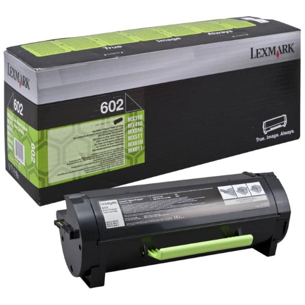 Toner Lexmark 602, 60F2000, MX310, MX410, MX510, MX511, MX611, čierna (black), originál