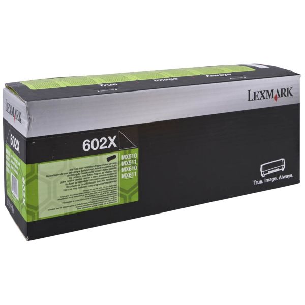 Toner Lexmark 602X, 60F2X00, MX510, MX511, MX611, čierna (black), originál