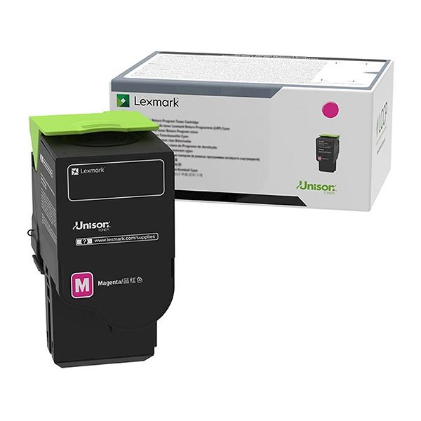 Toner Lexmark C240X30 (C2425, MC2425), purpurová (magenta), originál