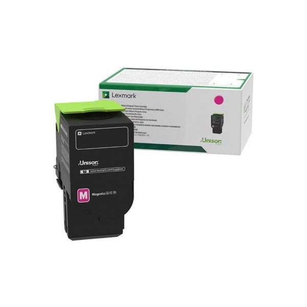 Toner Lexmark C242XM0 (MC2640, C2535, C2425, MC2425, MC2535), purpurová (magenta), originál