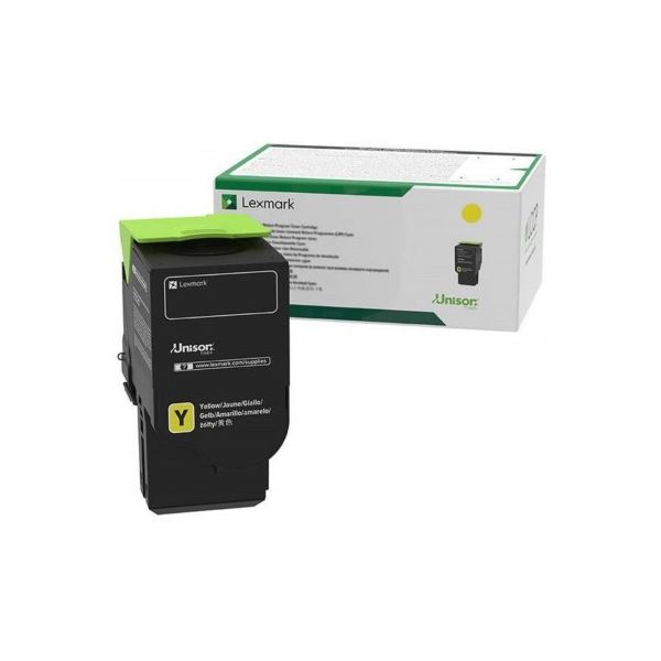 Toner Lexmark C242XY0 (MC2640, C2535, C2425, MC2425, MC2535), žltá (yellow), originál