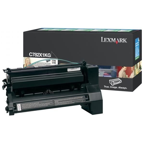 Toner Lexmark C782X1KG (C782, X782), čierna (black), originál