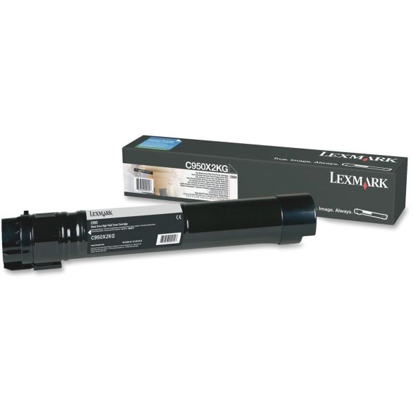 Toner Lexmark C950X2KG, C950, čierna (black), originál