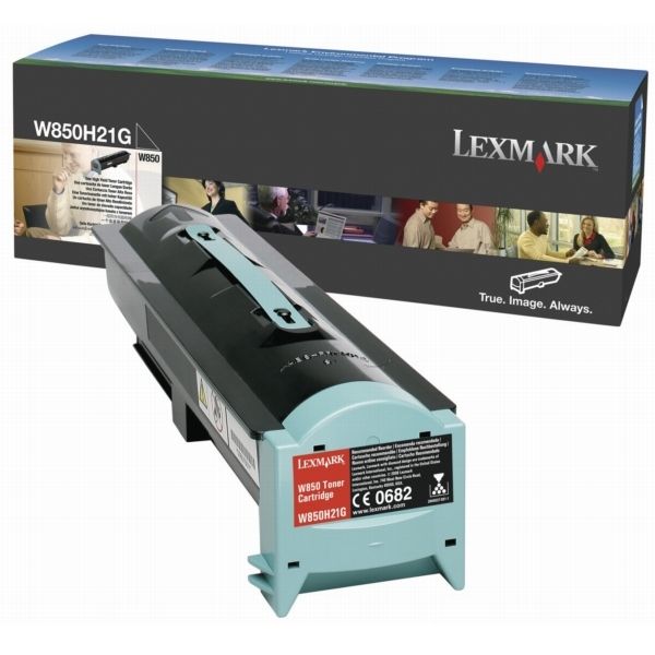 Toner Lexmark W850H21G (W850), čierna (black), originál