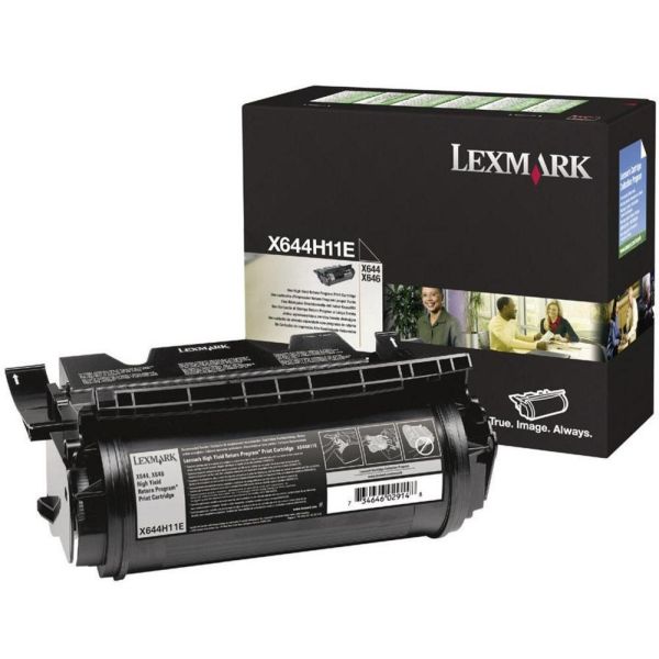Toner Lexmark X644H11E (X642, X644, X646), čierna (black), originál